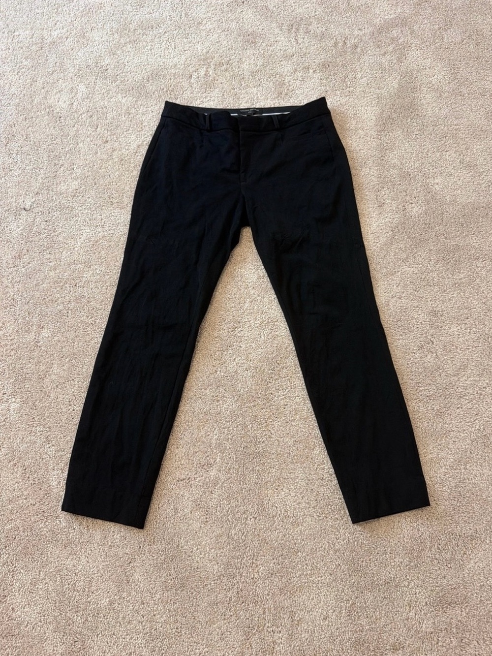 Banana Republic Black Women's Slim Straight Dress Pants